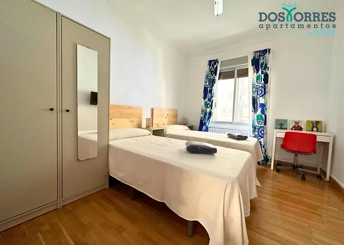 Apartment Dos Torres Saruman - Espacioso Con 7 Camas Individuales Zaragoza